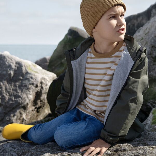 Organic cotton kids beanie Thumbnail