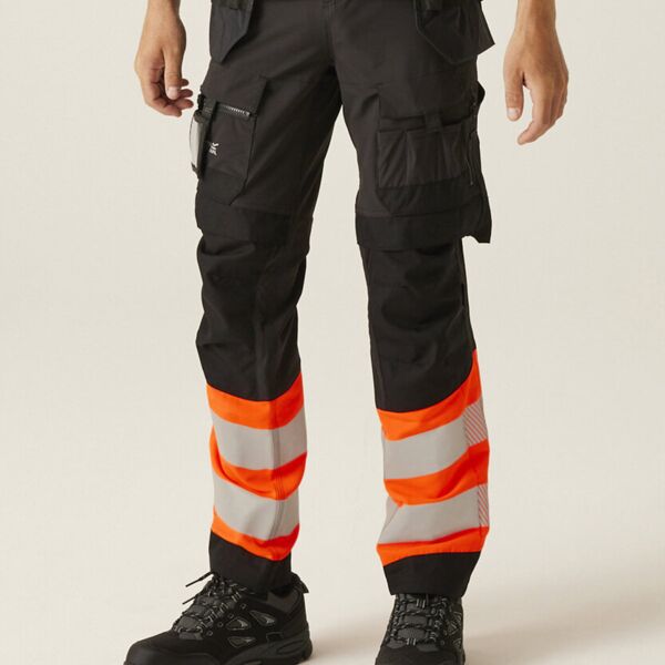 Hi-Vis X-Pro Stretch holster trousers (Class 1) Thumbnail