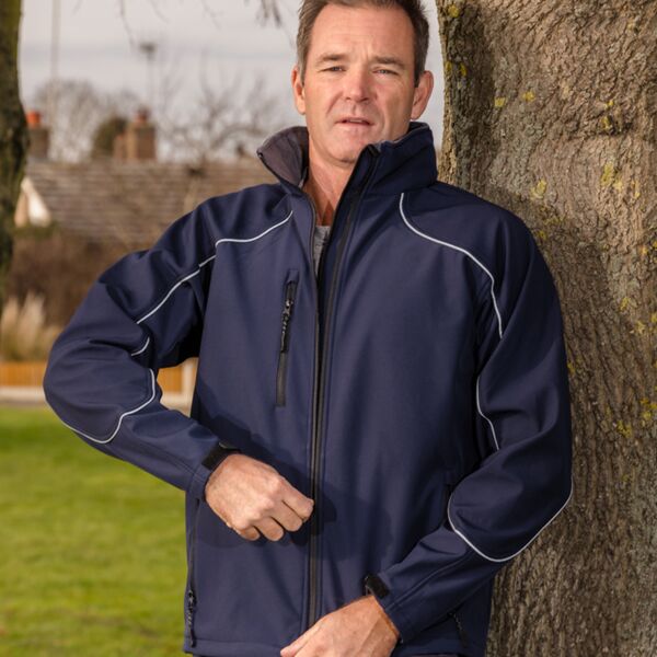 Result Work-Guard Hooded Soft Shell Jacket Thumbnail