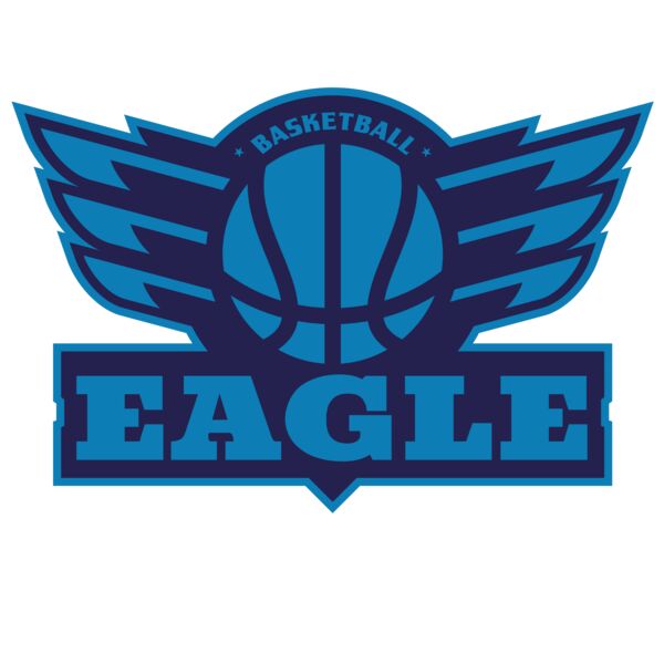 Eagle Basketball Logo Template Thumbnail