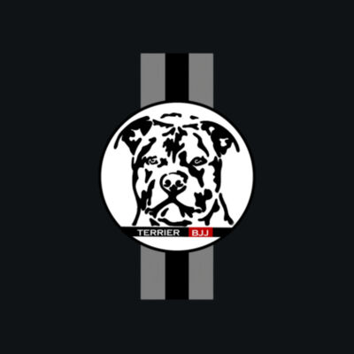 Terrier Grey / Black Belt Design